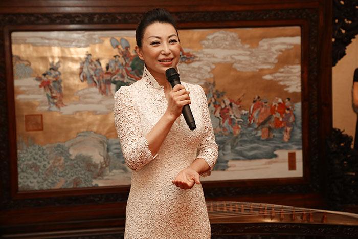 北京木真了时装董事长王晓琳女士致辞